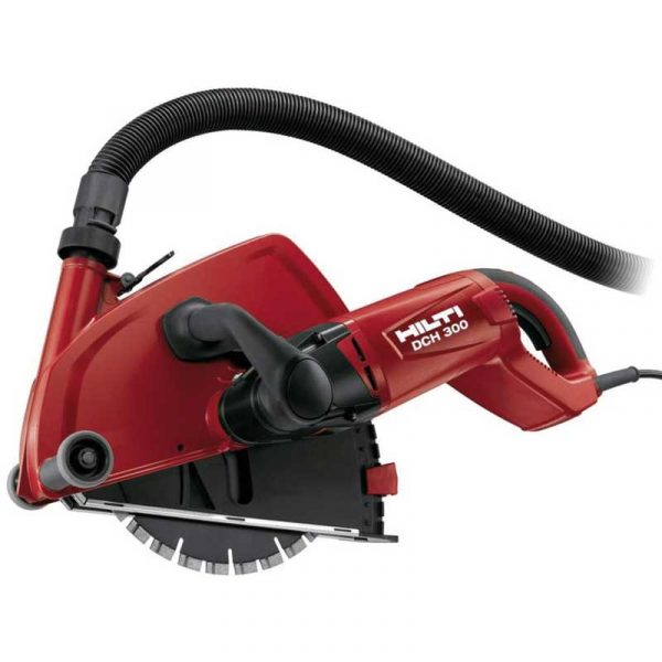 Scie à Béton électrique 3000W - Lame Diamant 300mm, Profondeur De Coupe 110mm, 4300 Tr/min - Avec Pompe à Eau Et 2 Lames